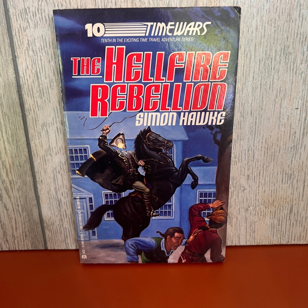 The Hellfire Rebellion Simon Hawke TimeWars Book 10 Ace Science Fiction 1990 PB